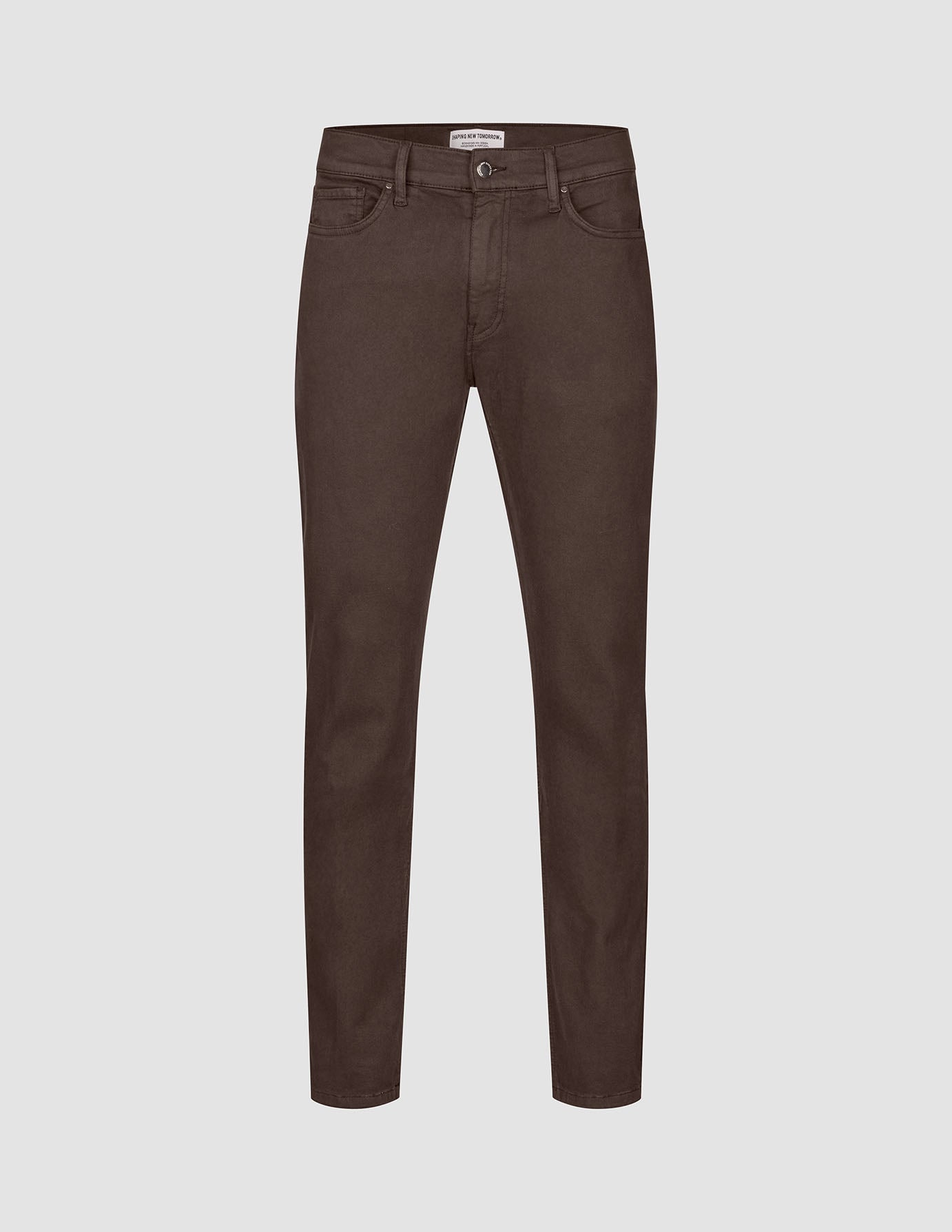 Classic 5-Pocket Pants Slim Dark Brown